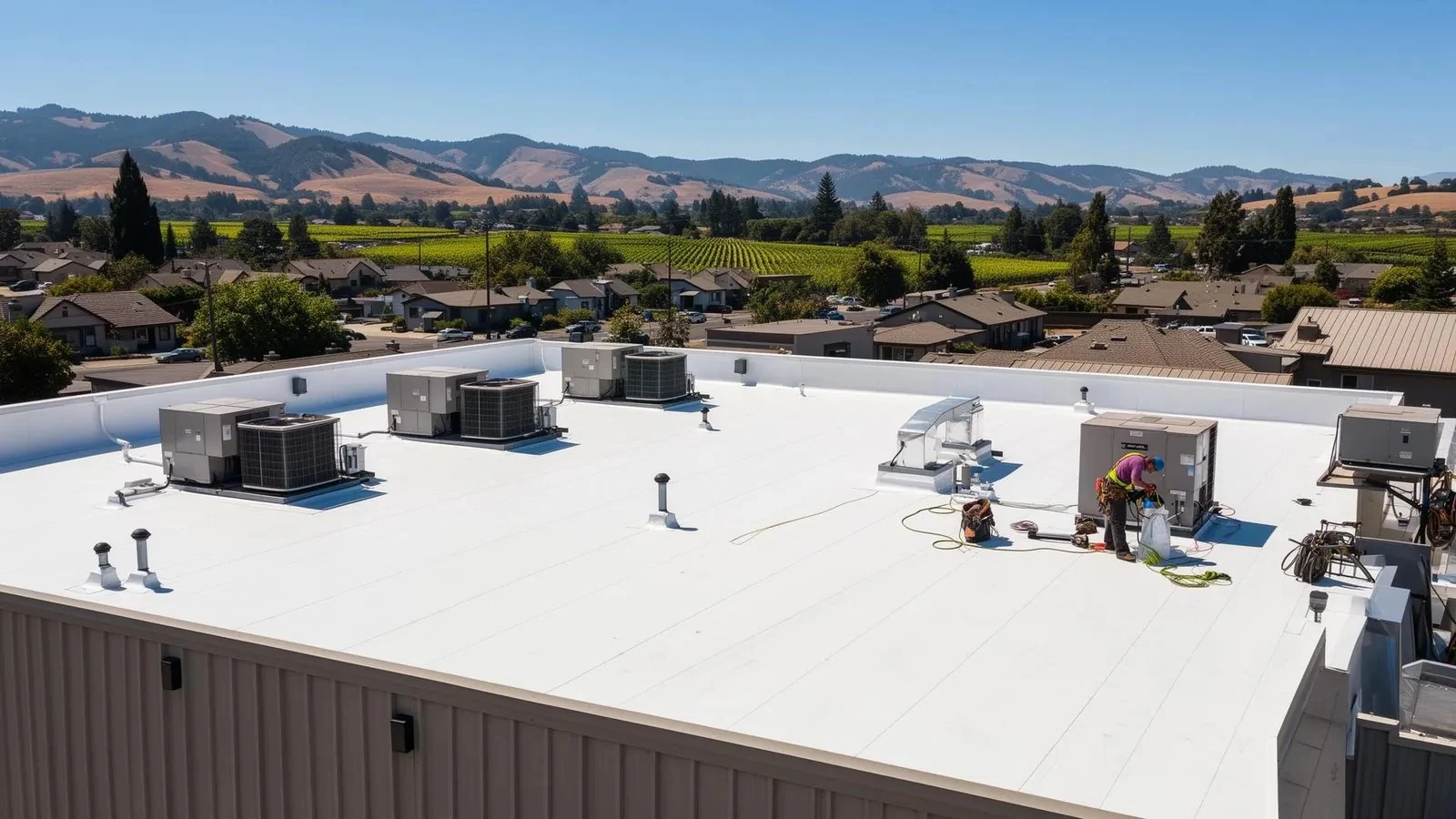 Commercial Reroofing in Appleton, WI